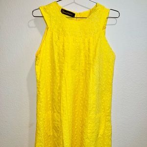 Yellow Eyelet w/Front Pockets